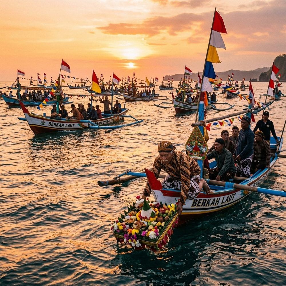 Pesta Laut & Nyadran Nelayan Sendang Sikucing 2024
